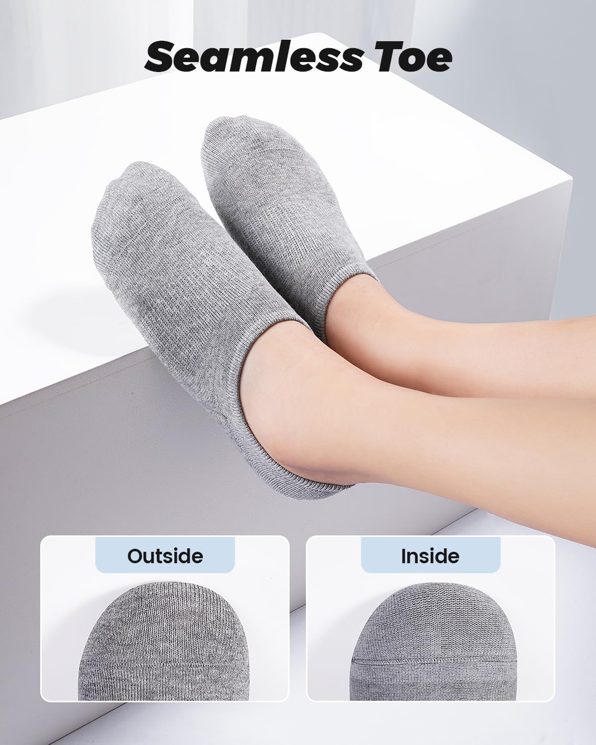 IDEGG Women and Men No Show Socks Low Cut Anti-slid Athletic Running Novelty Casual Invisible Liner Socks