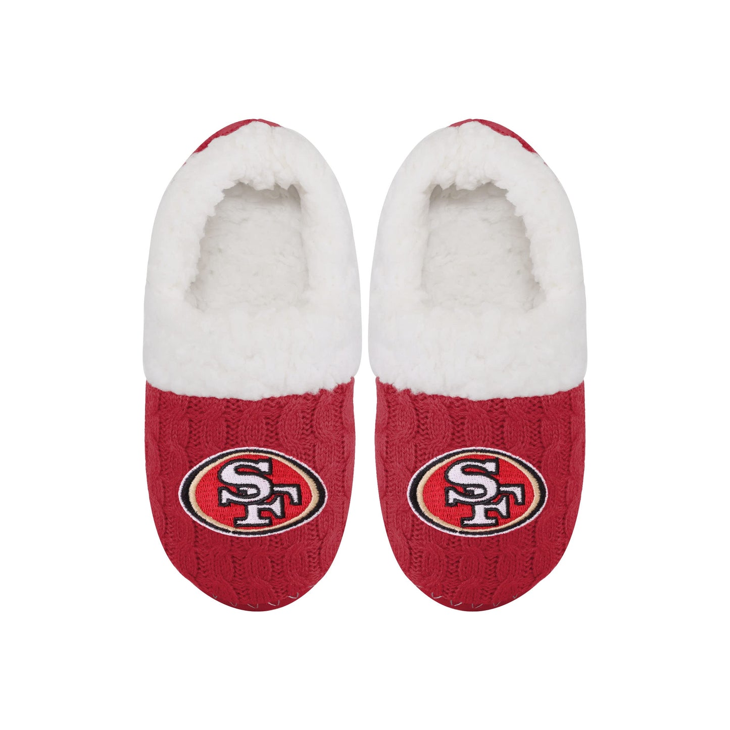 foco NFL NFL Womens Team Color Moccasin Slipper - L