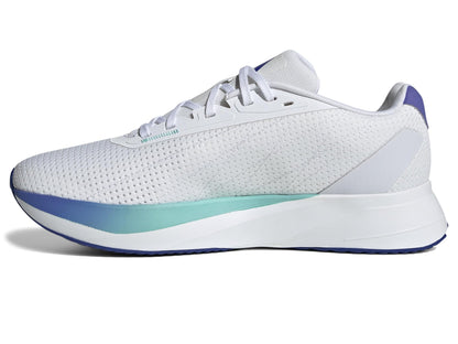 adidas Men's Duramo SL Running Sneaker, White/Lucid Blue/Flash Aqua, 10
