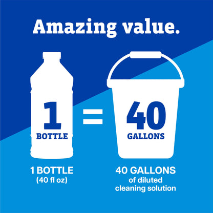 CloroxPro Pine-Sol Multi-Surface Cleaner, All Purpose Cleaner, Lemon Fresh, 40 Fluid Ounces (Package May Vary)