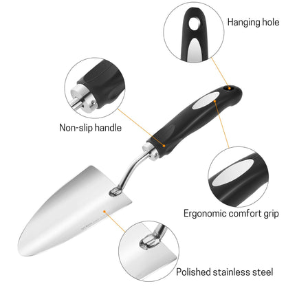 Mr. Pen- Heavy Duty Trowel, Stainless Steel, Rust Resistant, Garden Shovel, Small Shovel, Garden Trowel, Hand Shovel, Garden Spade, Gardening Shovel, Hand Trowel, Trowel Garden Tool, Potting Shovel