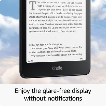 Kindle Paperwhite Signature Edition Essentials Bundle including All-new Kindle Paperwhite Signature Edition (32GB) - Black, Fabric Cover - Black, and Wireless Charging Dock