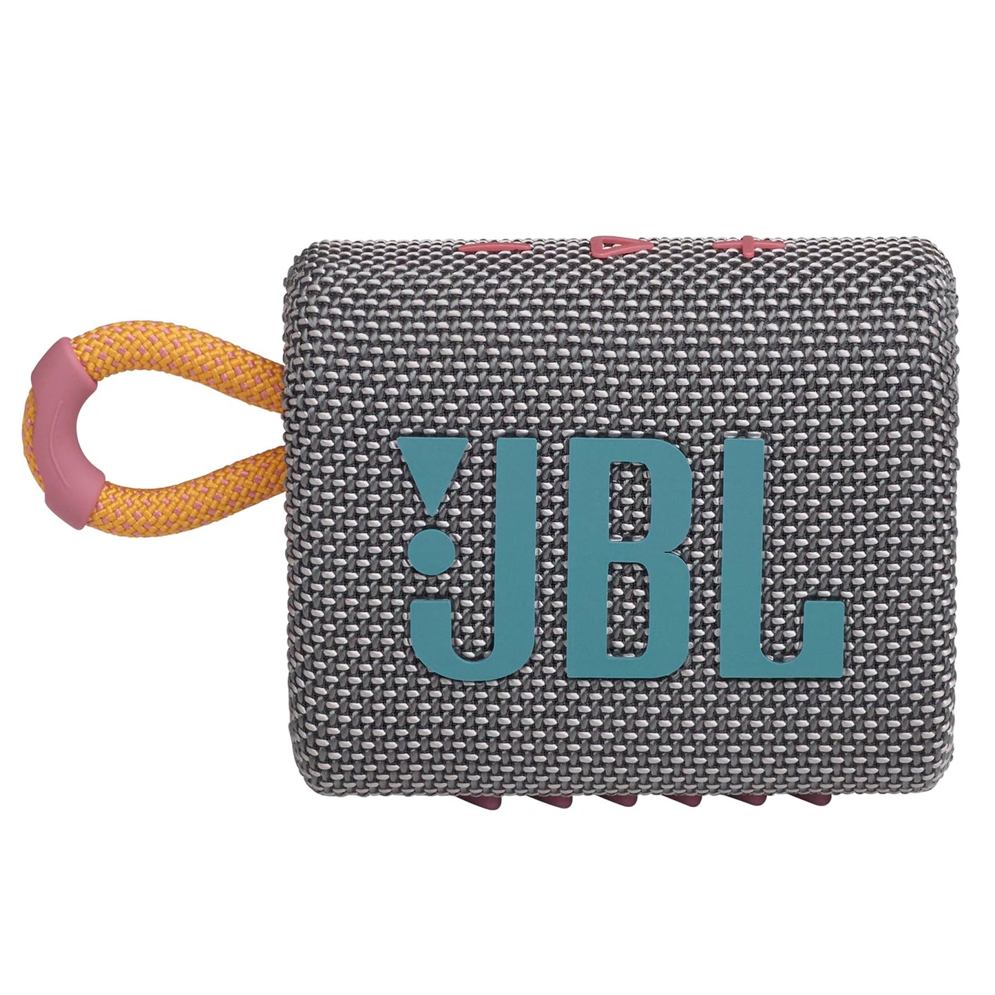 JBL Go 3 - Portable Mini Bluetooth Speaker, big audio and punchy bass, IP67 waterproof and dustproof, 5 hours of playtime, speaker for home, outdoor and travel (Grey)