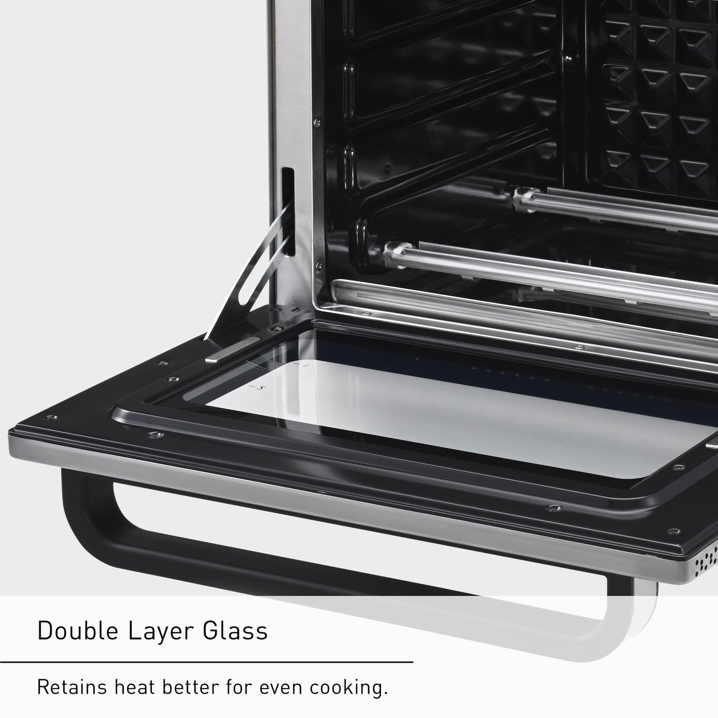 Panasonic Air Fryer Toaster Oven Combo with 11 Preset Cooking Functions, FlashXpress with Double Infrared Heating, Temperature Control Dial, PFAS Free, 1800W - NB-G211P