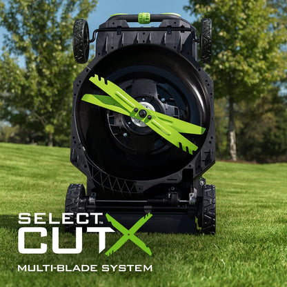 EGO Power+ LM2135SP 56-Volt 21-Inch Select Cut Self-Propelled Cordless Lawn Mower with Touch Drive Technology, 7.5Ah Battery, Rapid Charger Included Plus Extra BA2800T 5.0Ah Battery
