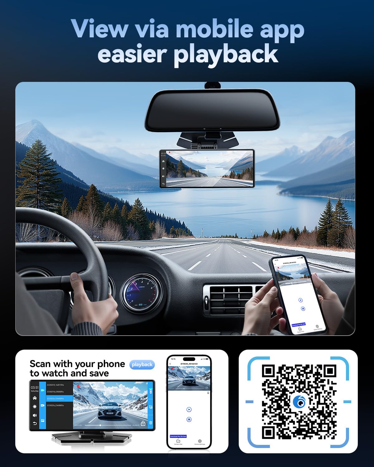 TERUNSOUl Carplay Screen for Car, 8.1" HD Portable Touch Screen Car Stereo with Android Auto, 4K Dash Cam, 1080P Backup Camera, GPS Navigation, Mirror Link, Bluetooth, AUX, FM Transmitter