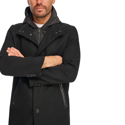 Kenneth Cole Men's Outerwear Coat,black,MEDIUM