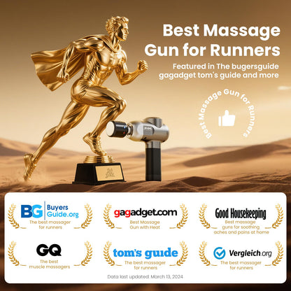 BOB AND BRAD C2 Pro Massage Gun with Heat and Cold Therapy, Mini Massager Gun Deep Tissue, Heated Professional Electric Back Massager for Athletes, Handheld Massager, FSA and HSA Eligible