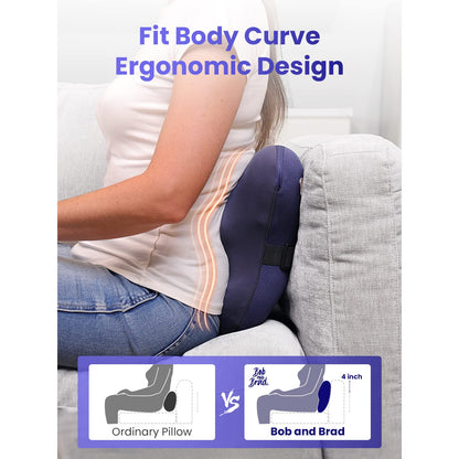 BOB AND BRAD Cordless Back Massager with Heat FSA HSA Eligible, Shiatsu Neck Massager for Pain Relief Deep Tissue, 3D Kneading Massage Pillow for Muscle Pain Relief, Birthday Gifts for Women Men