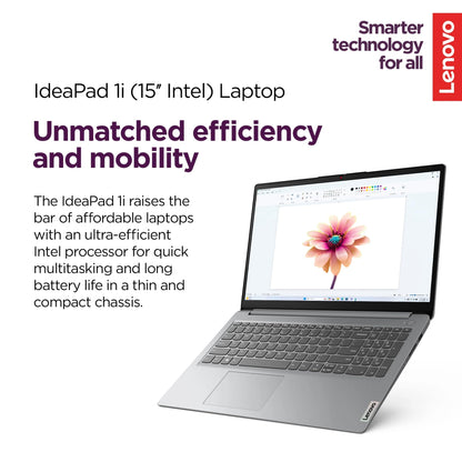 Lenovo IdeaPad 15.6" Laptop Computer - 20GB RAM - 1.2TB Storage - Intel Core | Microsoft Office 365 Included, 256GB SSD and 1TB Cloud Storage, Webcam, Windows 11 no Mouse | Essential Laptop