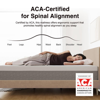 Novilla Queen Size Mattress, 12 Inch Gel Memory Foam Mattress for Cool Night & Pressure Relief, Medium Plush Feel with Motion Isolating, Bliss