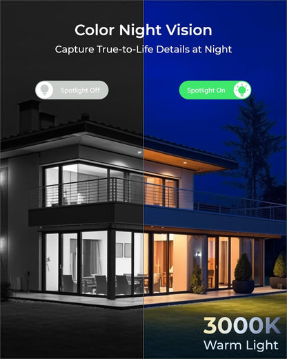 REOLINK 5MP Outdoor Security IP Camera, Turret Surveillance PoE with 2.8mm Lens,130° Diagonal,IK10 Vandal Proof,Smart Detection,Color Night Vision,2-Way Talk,IP67 Weatherproof,RLC-540A