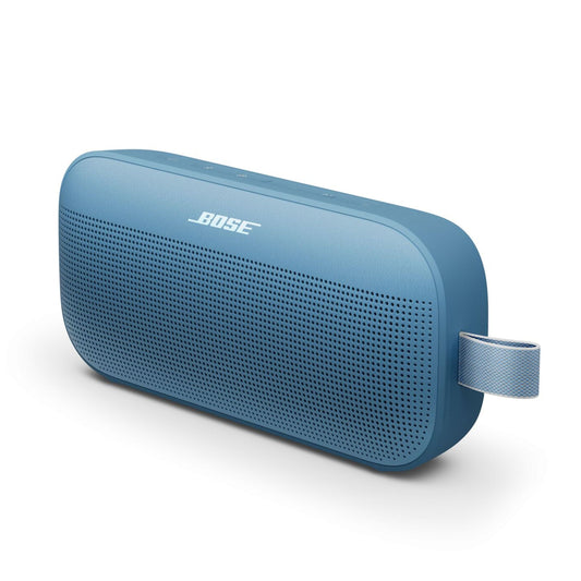 Bose New SoundLink Flex Portable Bluetooth Speaker (2nd Gen), Portable Outdoor Speaker with Hi-Fi Audio, Up to 12 Hours Battery Life, Waterproof and Dustproof, Blue Dusk