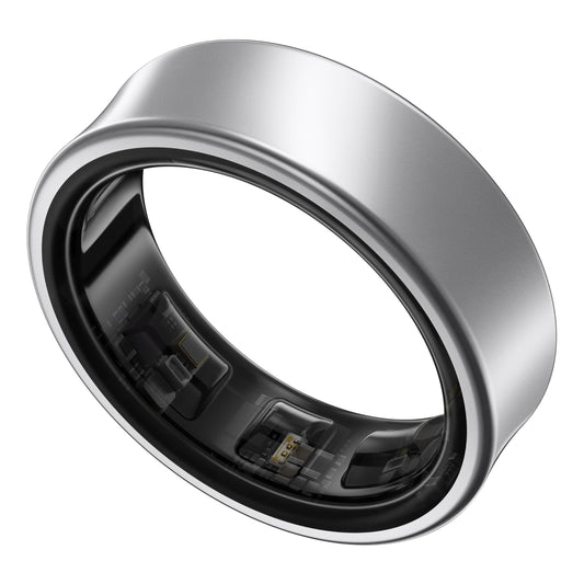 Samsung Galaxy Ring, AI Smart Ring, Size First w/Sizing Kit, No App Subscription, Fitness Monitor, Sleep Tracker, Up to 7-Day Battery, Size 11, Titanium Silver [US Version, 1Yr Manufacturer Warranty]