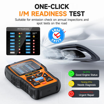 FOXWELL NT301 OBD2 Scanner Live Data Professional Mechanic OBDII Diagnostic Code Reader Tool for Check Engine Light