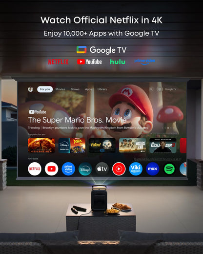 Nebula X1 4K Laser Projector, 3,500 ANSI Lumens, Dolby Vision