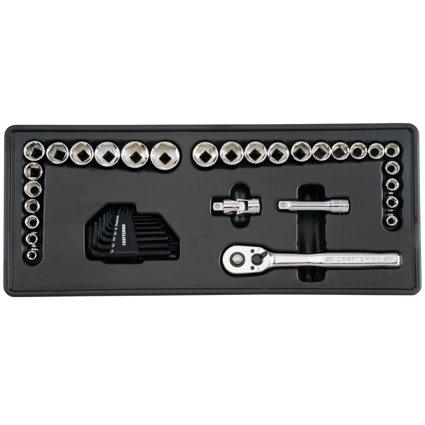 CRAFTSMAN Mechanic Tool Set, 104 Pieces, Includes 20.5” Drawers, 3-Compartments (CMMT45068)