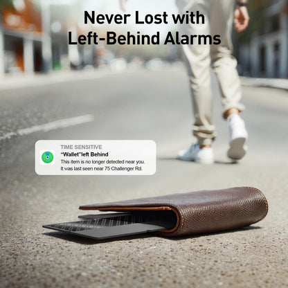 BFADEHA 2026 [Apple MFi Certified] (iOS Only) Bluetooth Tracker Smart Card for Apple Find My iPhone Wallet GPS Tracker, 5-10 Years Staying Power, Keys Finder and Item Locator for Keys, Bags, Passport