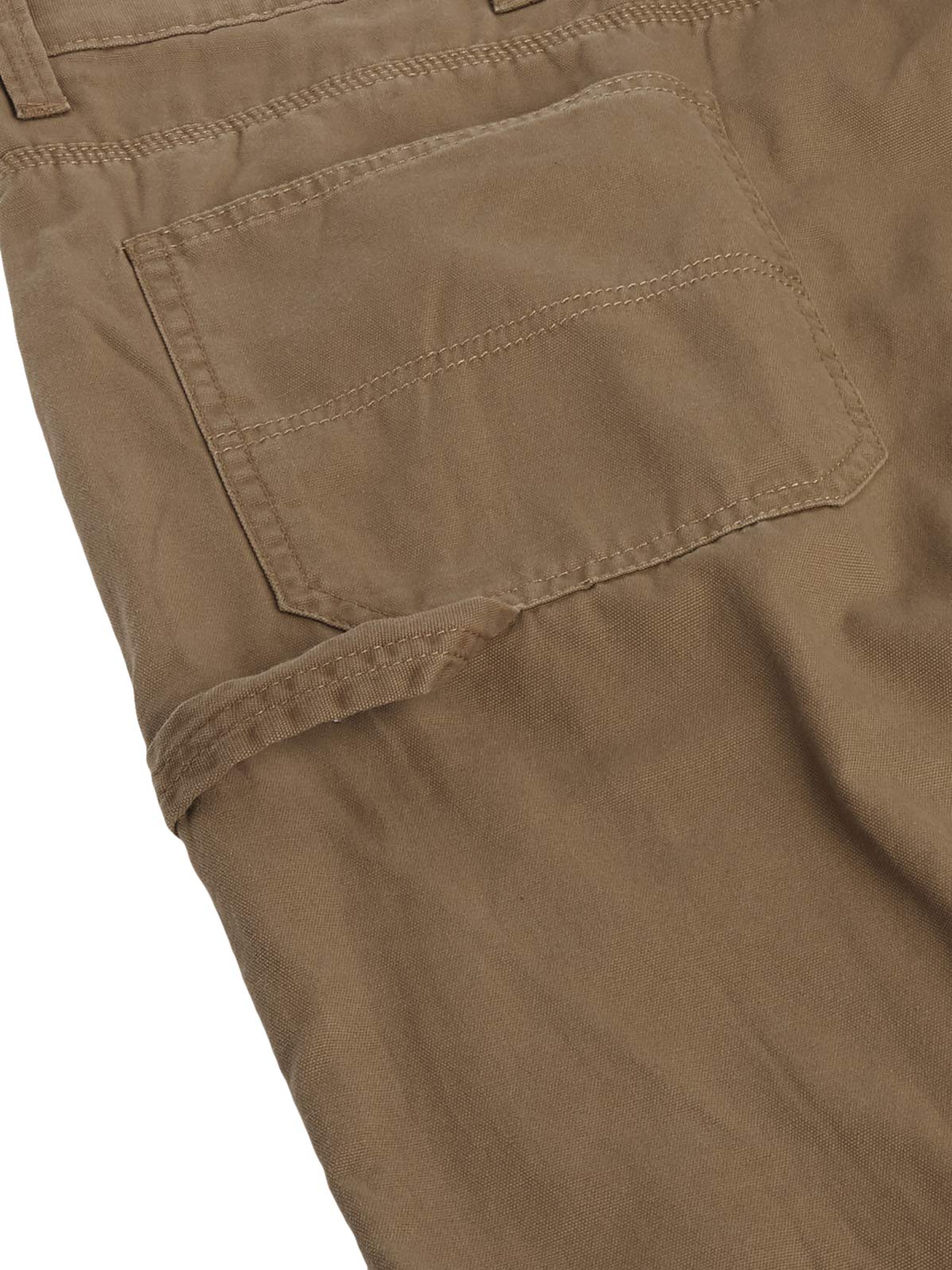 Wrangler Authentics Men's Fleece Lined Carpenter Pant,Autumn Khaki,34W X 30L