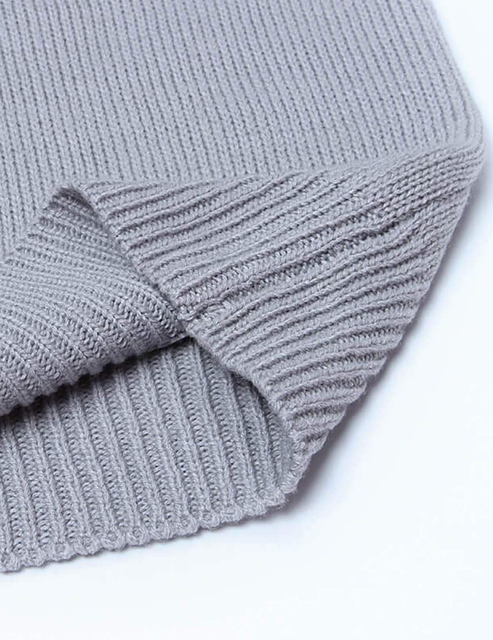 shermie Women's Pullover Sweaters Long Sleeve Crew Neck Casual Front Big Cute Heart Sweater Large Grey