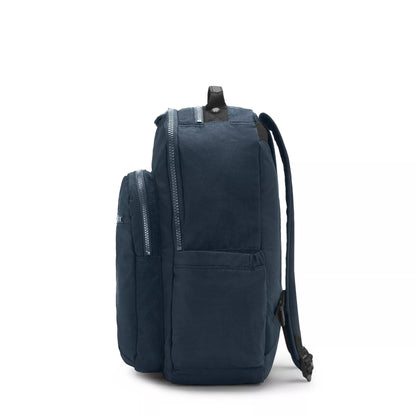 Kipling Women's Seoul 15" Laptop Backpack, Durable, Roomy with Padded Shoulder Straps, Built-In Protective Sleeve