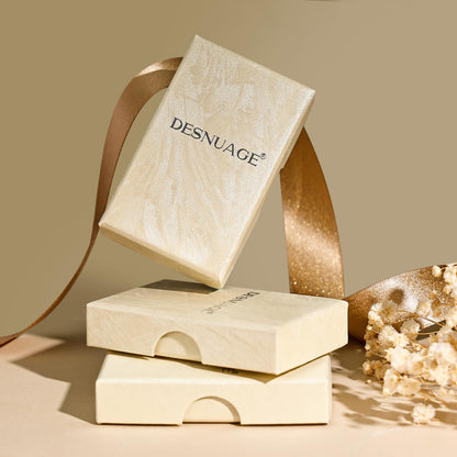 Desnuage Sapphire Blue Earrings Dangle Handmade Aquamarine Blue Topaz Earrings Drop Earrings for Women