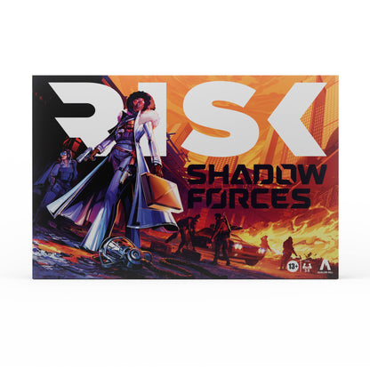 Hasbro Gaming Avalon Hill Risk Shadow Forces Strategy Board Game, War Games for Adults and Family, Ages 13 and Up, for 3-5 Players