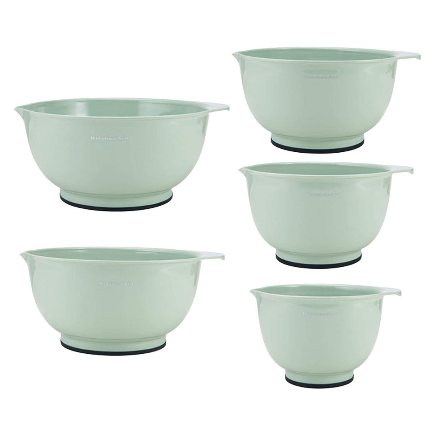 KitchenAid - KE178OSPIA KitchenAid Classic Mixing Bowls, Set of 5, Pistachio