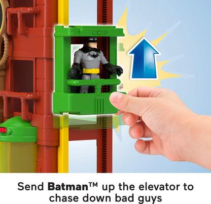 Fisher-Price Imaginext DC Super Friends Batman Toy, Crime Alley Playset with Figures & Accessories for Preschool Kids Ages 3+ Years (Amazon Exclusive)