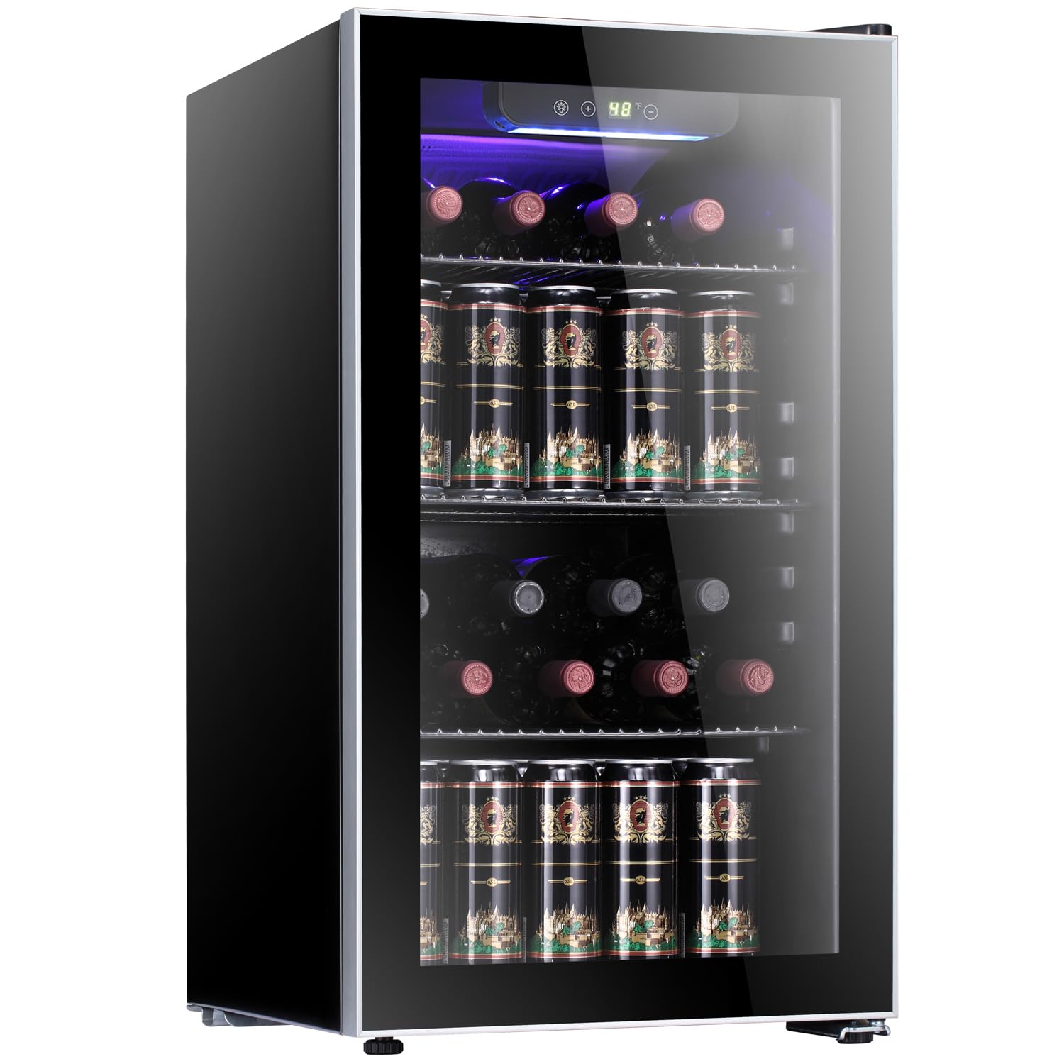 Antarctic Star 26 Bottle 130 Can Wine Cooler/Cabinet Beverage Refriger ...
