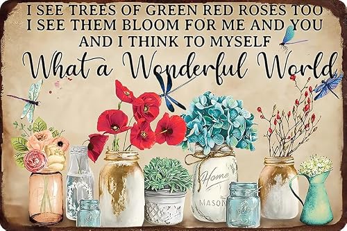Artlunar Funny Garden Plant Flower Sign Outside Yard Art Decor - Humorous Gardening Gift for Women Enthusiasts, 12" x 8" (985)