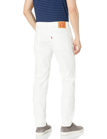 Levi's Men's 514 Straight Fit Cut Jeans (Also Available in Big & Tall), Castilleja White-Advanced Stretch, 28W x 30L