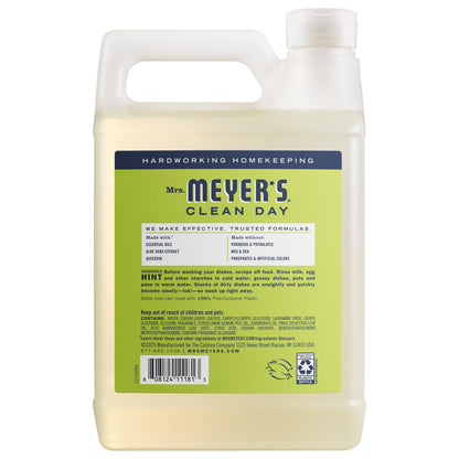 MRS. MEYER'S CLEAN DAY Liquid Dish Soap Refill, Lemon Verbena (48 Fl Oz (Pack of 1))