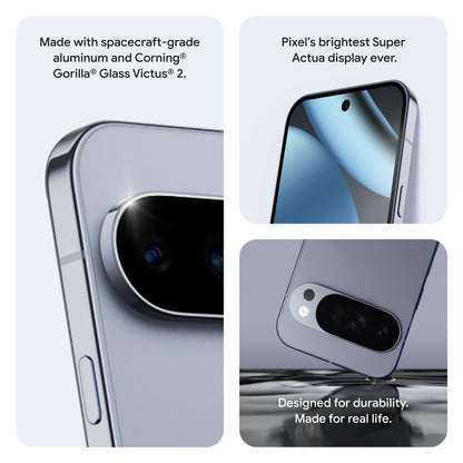 Google Pixel 10 Pro XL - Unlocked Android Smartphone - Gemini AI Assistant, Triple Rear Camera System, Fast-Charging 24+ Hour Battery, and 6.8" Super Actua Display - Obsidian - 256 GB (2025 Model)