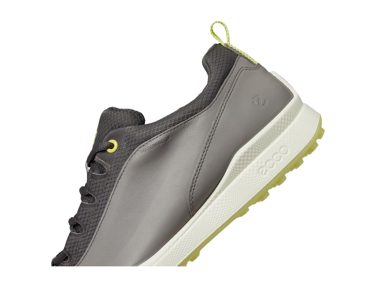 ECCO Men's Biom Hybrid BNY Waterproof Golf Shoe, Steel/Magnet, 13-13.5