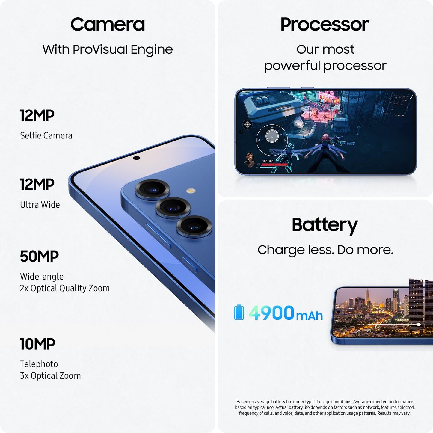 SAMSUNG Galaxy S25+ Cell Phone, 256GB AI Smartphone, Unlocked Android, AI Camera, Fast Processor, ProScaler Display, Long Battery Life, 2025, US 1 Yr Manufacturer Warranty, Icyblue