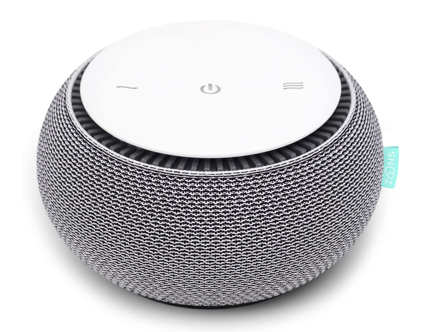 SNOOZ Smart White Noise Sound Machine - Real Fan Inside for Non-Looping White Noise, Sleep Aid for Adults, Travel, Sleeping, Bedroom, Portable, Baby Registry Essential - Cloud