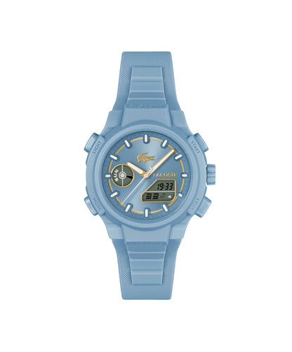 Lacoste LC33 Women's Analog Digital Watch, Silicone Strap, Contemporary, Sporty - Premium Fashion Timepiece - Gift for Her, 40mm