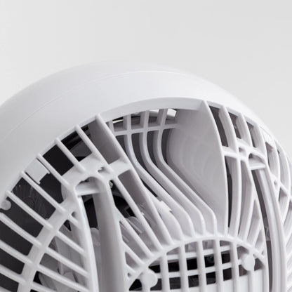 IRIS USA WOOZOO Air Circulator Fan with Remote, Oscillation, 3 Speeds, 52ft Max Air Distance, Adjustable Tilt, Quiet Motor, Small Fan for Bedroom, Office, Dorm, White