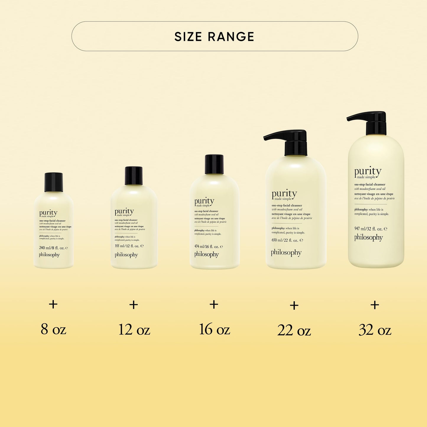 philosophy purity made simple facial cleanser 16 fl oz