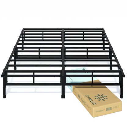 Sleep Master Do-It-Yourself Smart Platform Metal Bed Frame, Queen