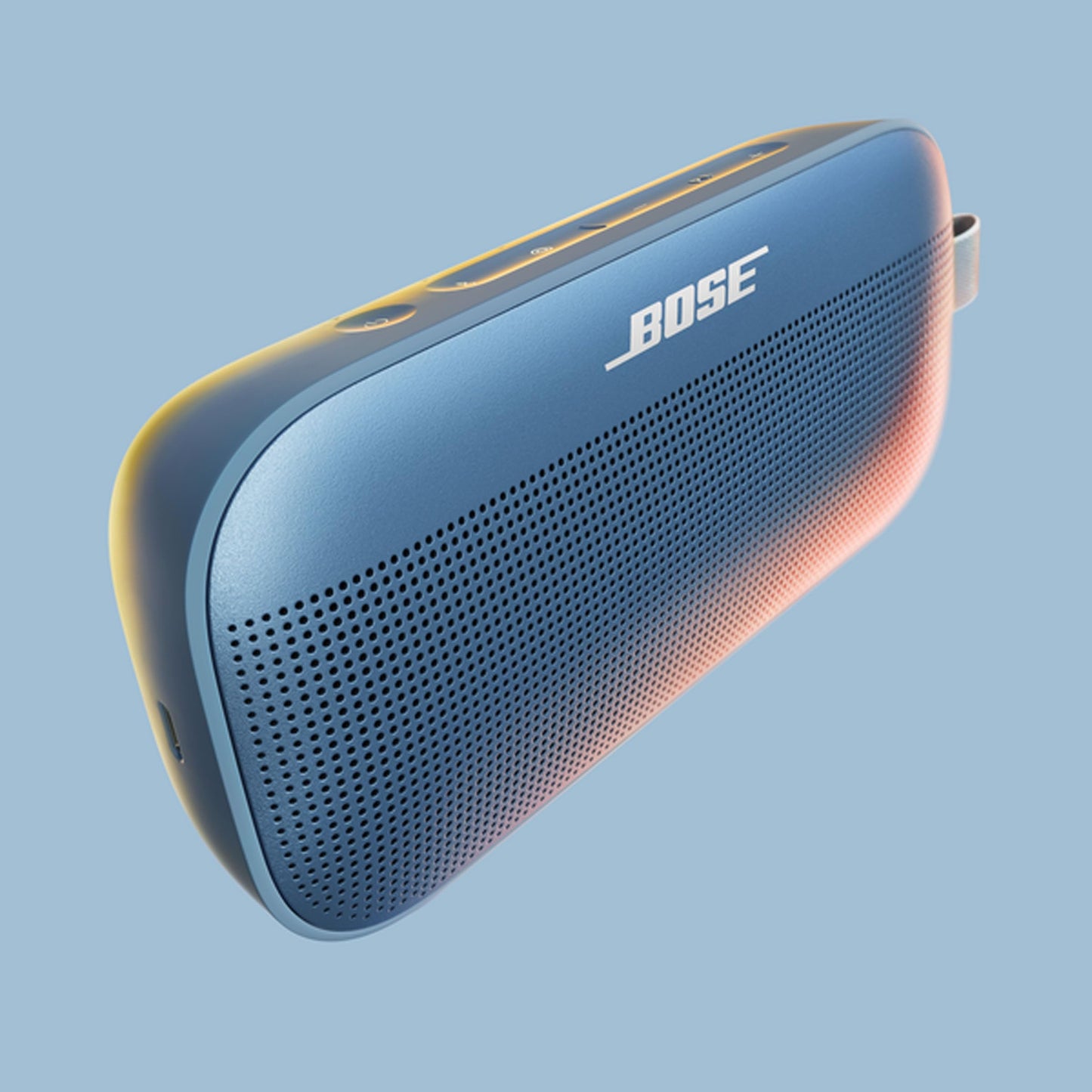 Bose New SoundLink Flex Portable Bluetooth Speaker (2nd Gen), Portable Outdoor Speaker with Hi-Fi Audio, Up to 12 Hours Battery Life, Waterproof and Dustproof, Blue Dusk