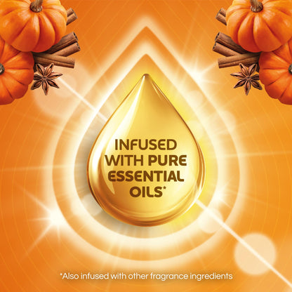Air Wick Plug-In Scented Oil Refills, Pumpkin Spice, Fall Decor, 6 Count