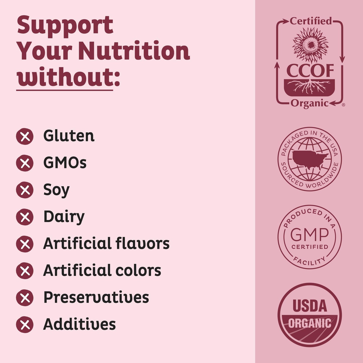 KOS Organic Beet Root Powder, USDA Organic - Natural Nitric Oxide Booster, Superfood Plant Based Beetroot Antioxidant, Supports Active Lifestyle & Healthy Circulation, Soy & Gluten-Free - 90 Servings