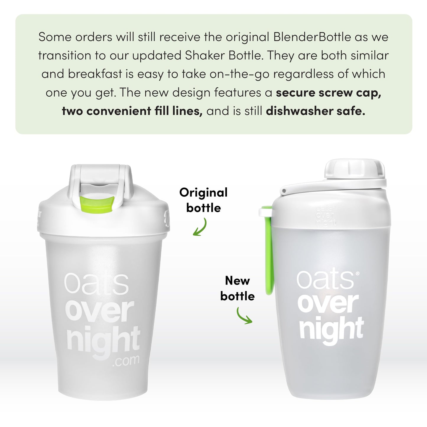 Oats Overnight Party Variety Pack - High Protein, High Fiber Breakfast Protein Shake - Gluten Free Oatmeal, Non GMO Oatmeal - Cookies & Cream, Coconut Cream Pie & More Flavors (8 Pack + Shaker Bottle)