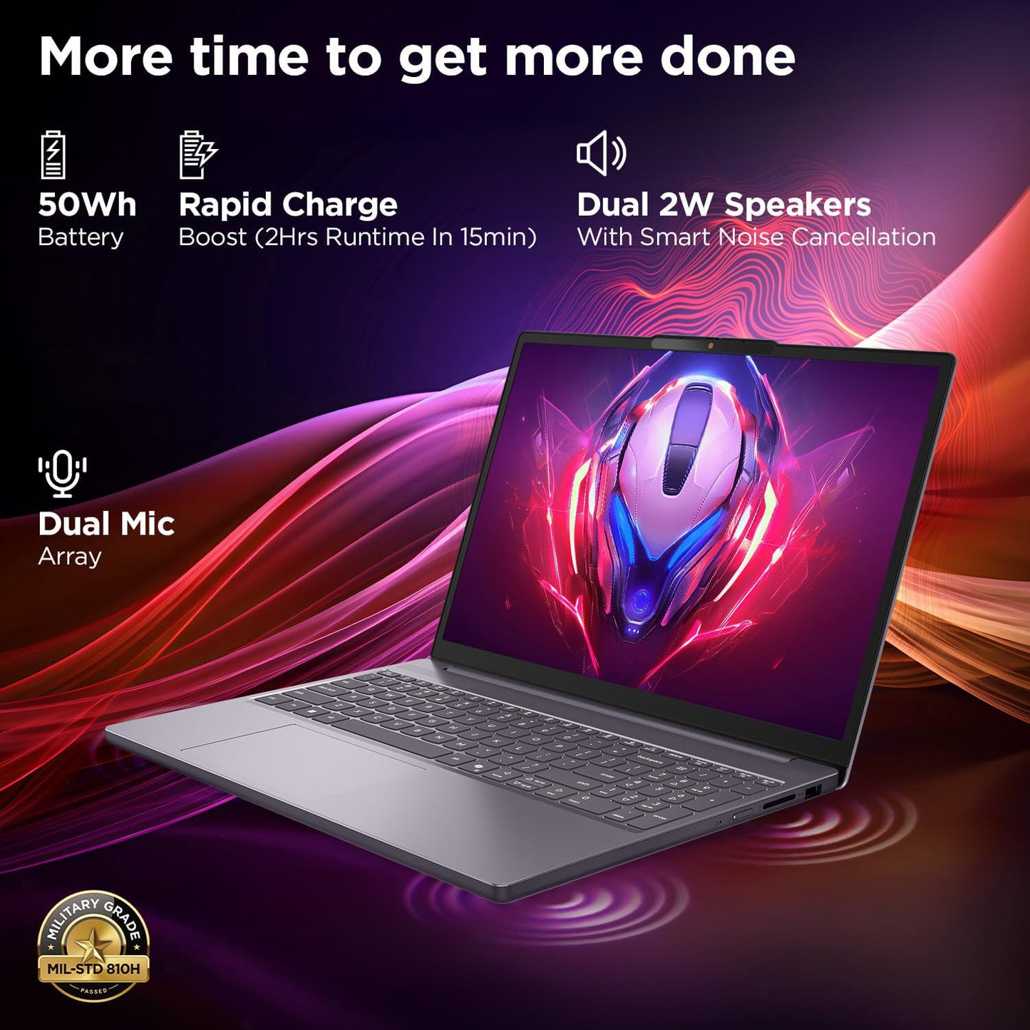 Lenovo IdeaPad Slim 3 Laptop Computer for Home Student Study, Intel 10-Core i7-13620H (Beat Ultra 7 255U), 16GB DDR5 RAM, 512GB PCIe SSD, 16" FHD+, WiFi 6, Bluetooth 5.2, Luna Grey, Windows 11 Pro