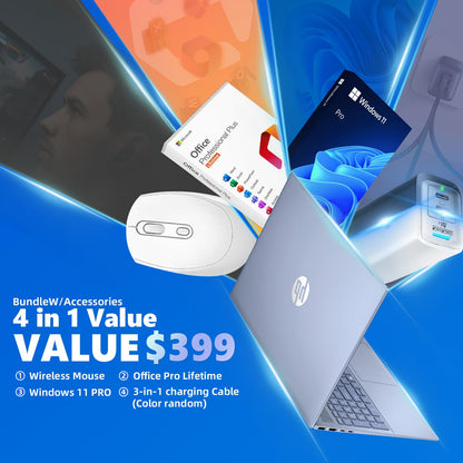 HP Pavilion 16 Touchscreen Laptop – Intel Core 7 150U (Beats i7-1355U) – 16" WUXGA Display – AI Copilot, Backlit – Windows 11 Pro, Office Pro Lifetime 65W GaN Charging– Sky Blue – 32GB RAM | 1TB SSD