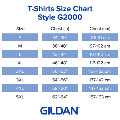 Gildan Adult Ultra Cotton T-Shirt, Style G2000, Multipack, White (3-Pack), Large