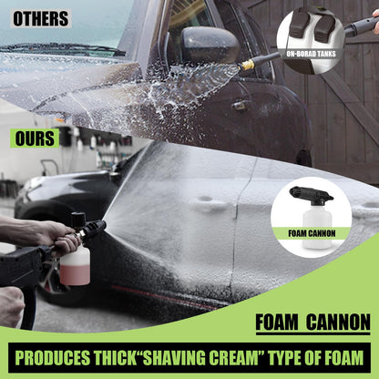 Electric Pressure Washer, Foam Cannon, 4 Different Pressure Tips, Power Washer, 5000 PSI 3.0 GPM