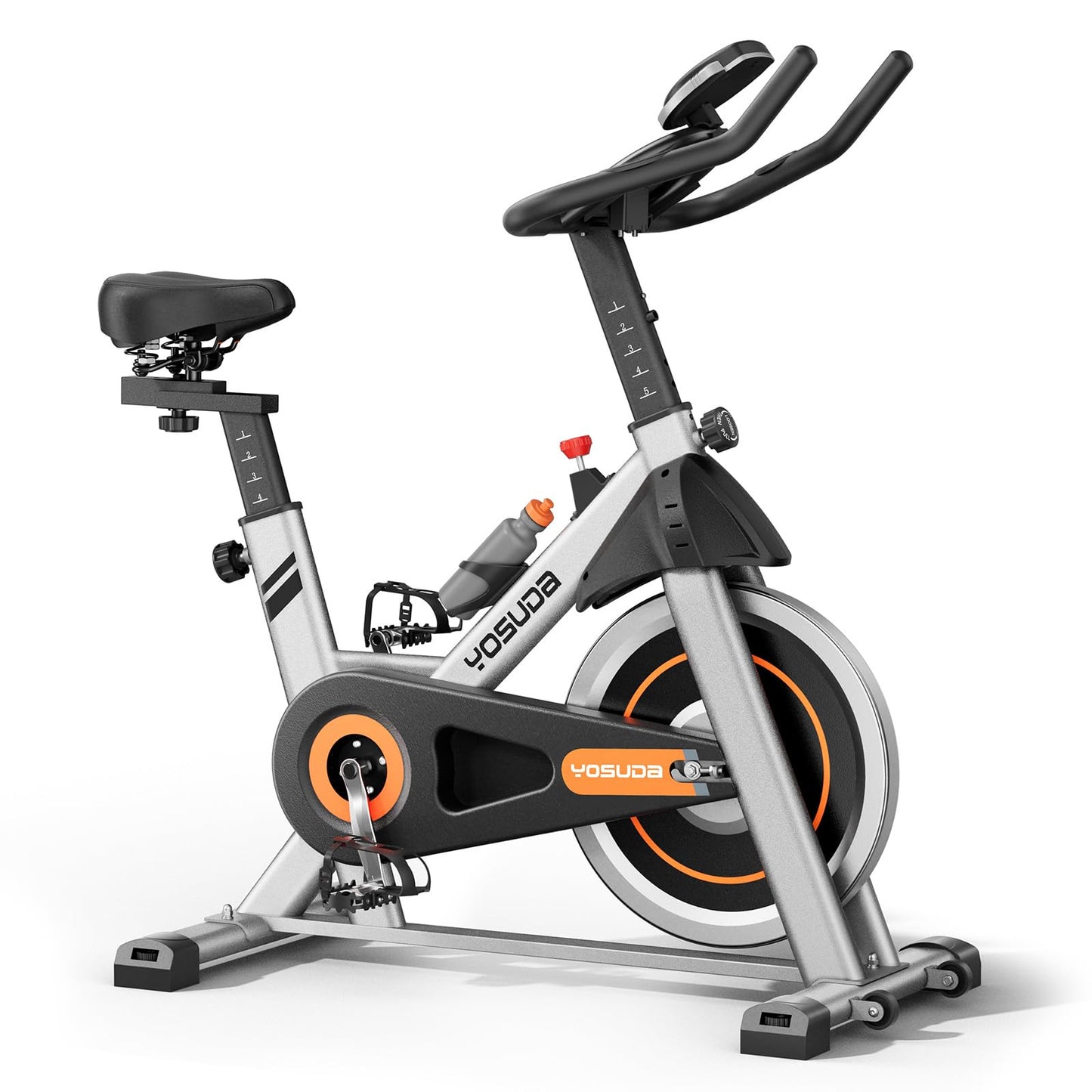 YOSUDA Indoor Cycling Bike Stationary Bike - 2023 Version-Cycle Bike with Ipad Mount & Comfortable Seat Cushion